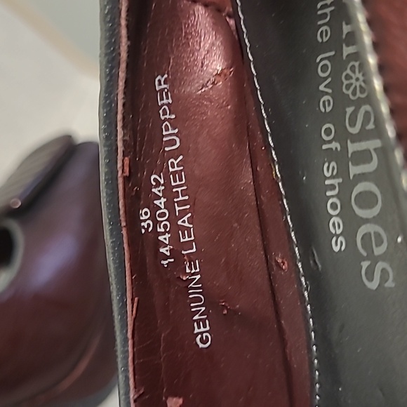 Sz 6 New Leather Pumps Townshoes - Picture 9 of 9
